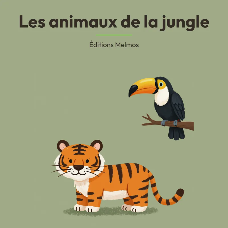 Cover of Jungle animals