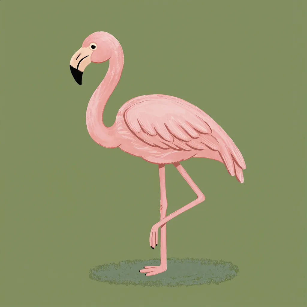 le flamant rose