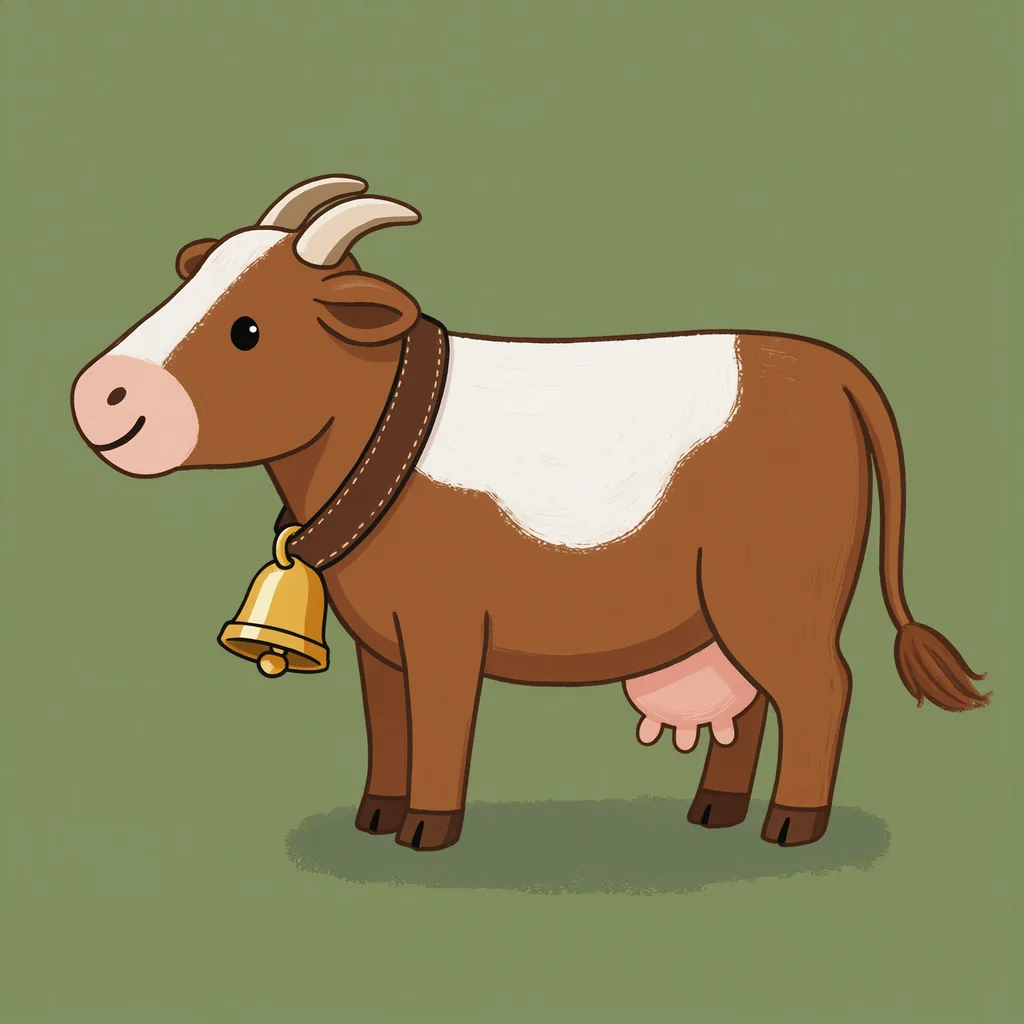 alpine cow