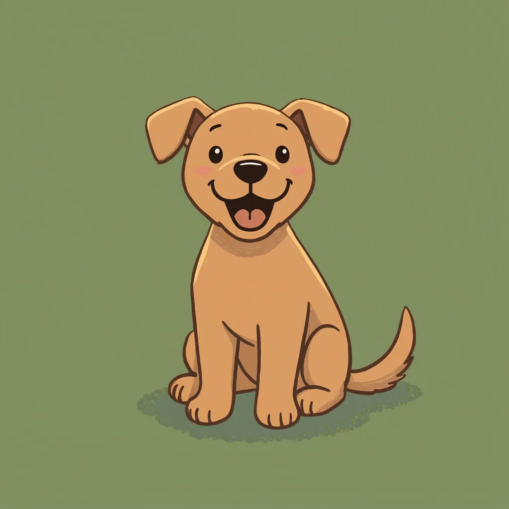 le chien aboie