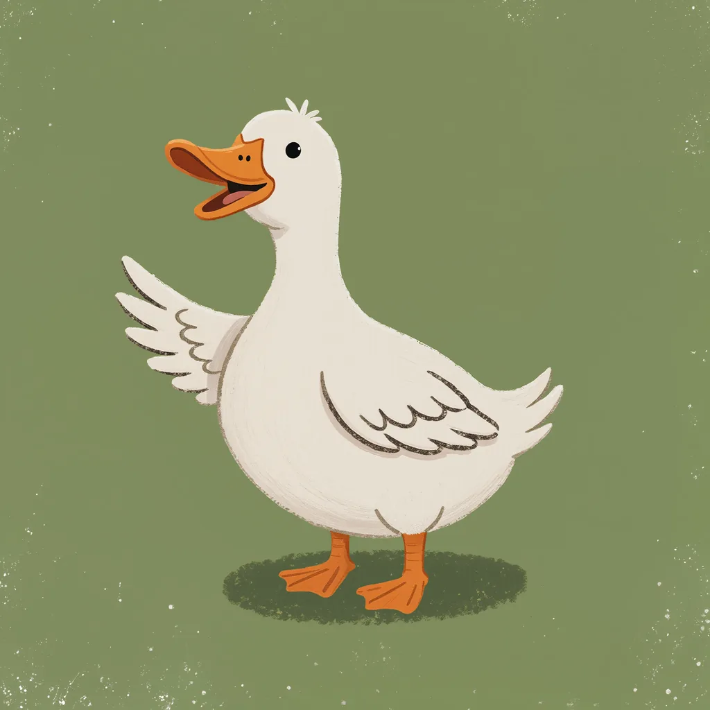 le canard cancane