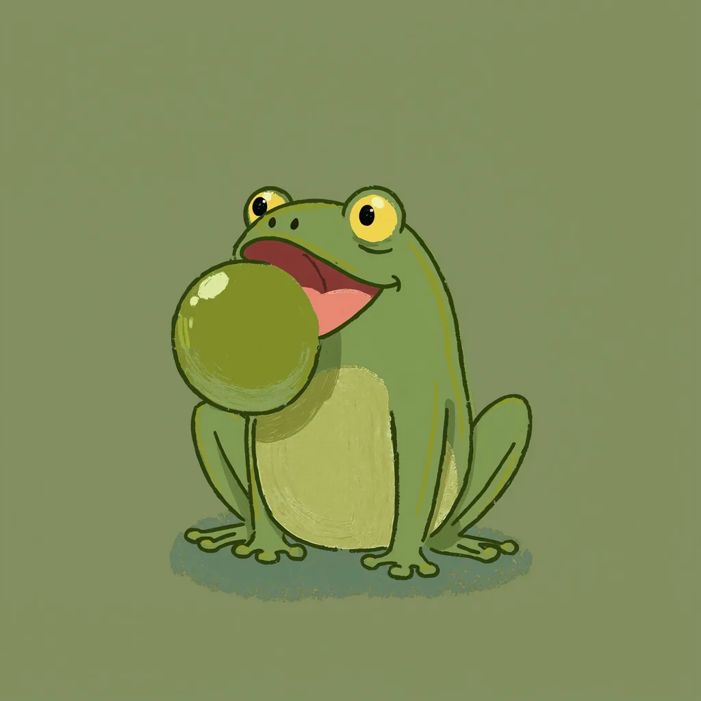 la grenouille coasse