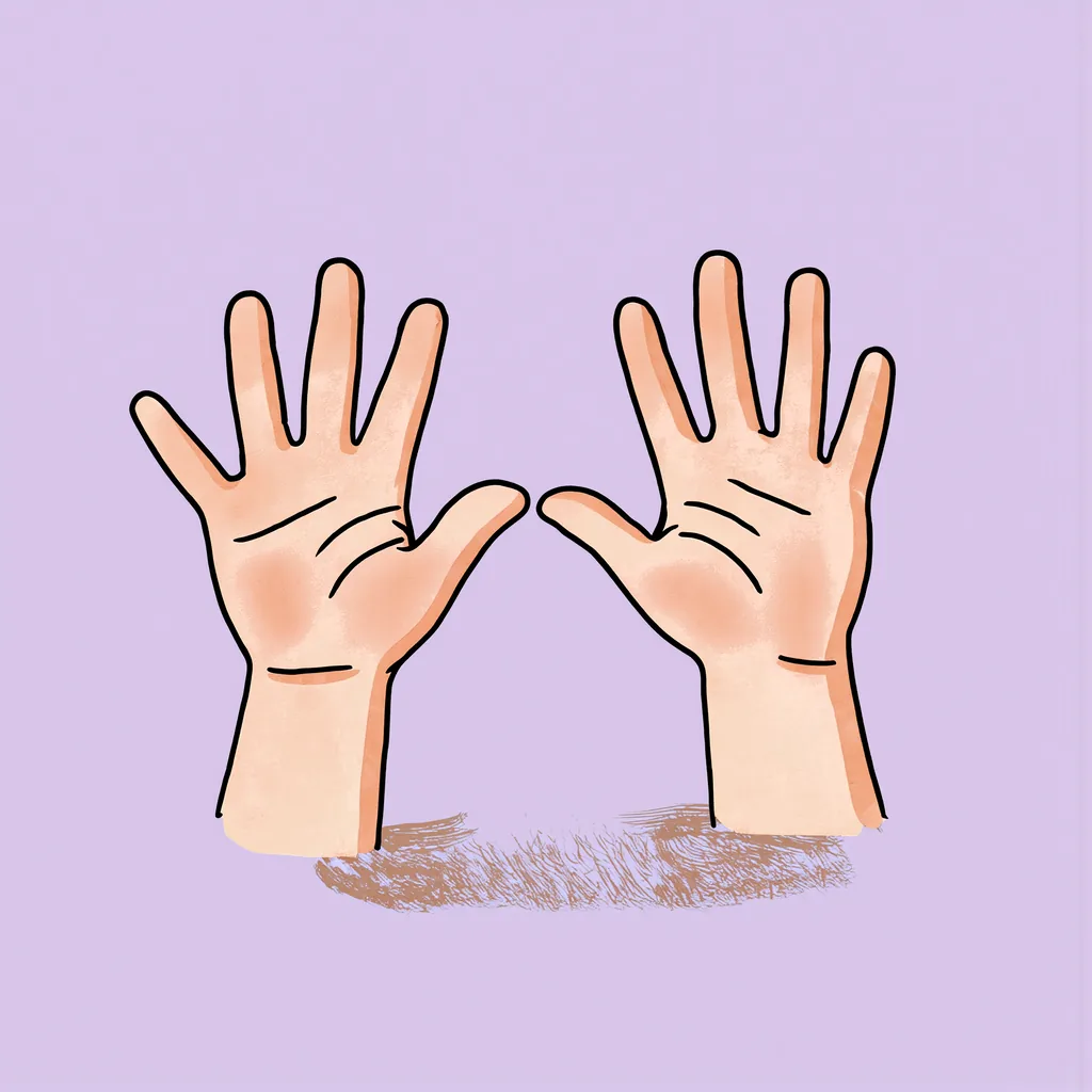 10 — ten fingers