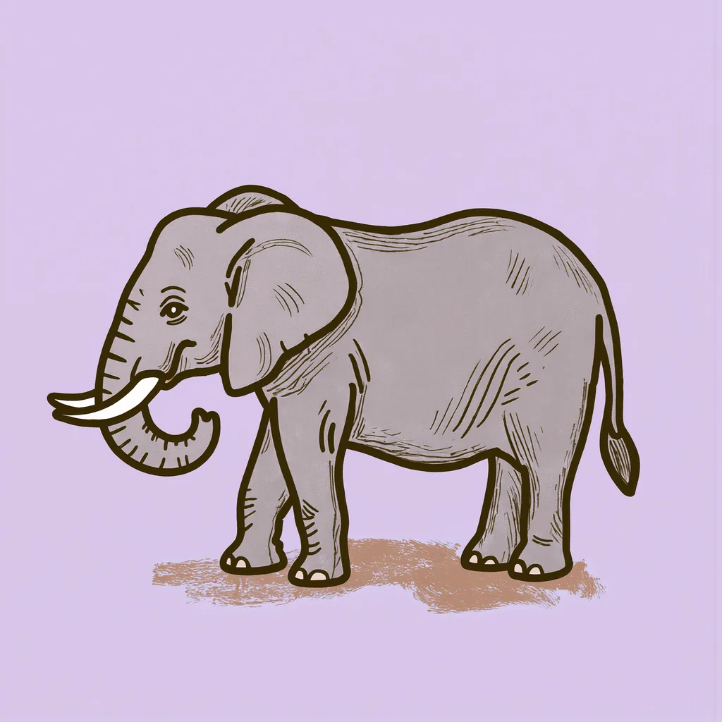 E comme éléphant