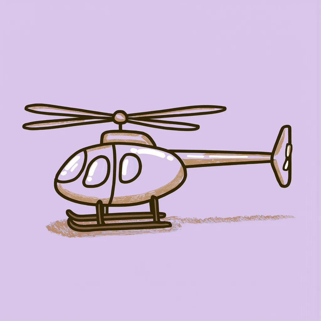 H comme hélicoptère