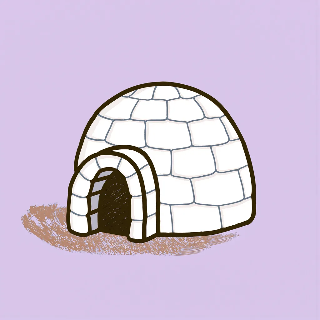 I comme igloo