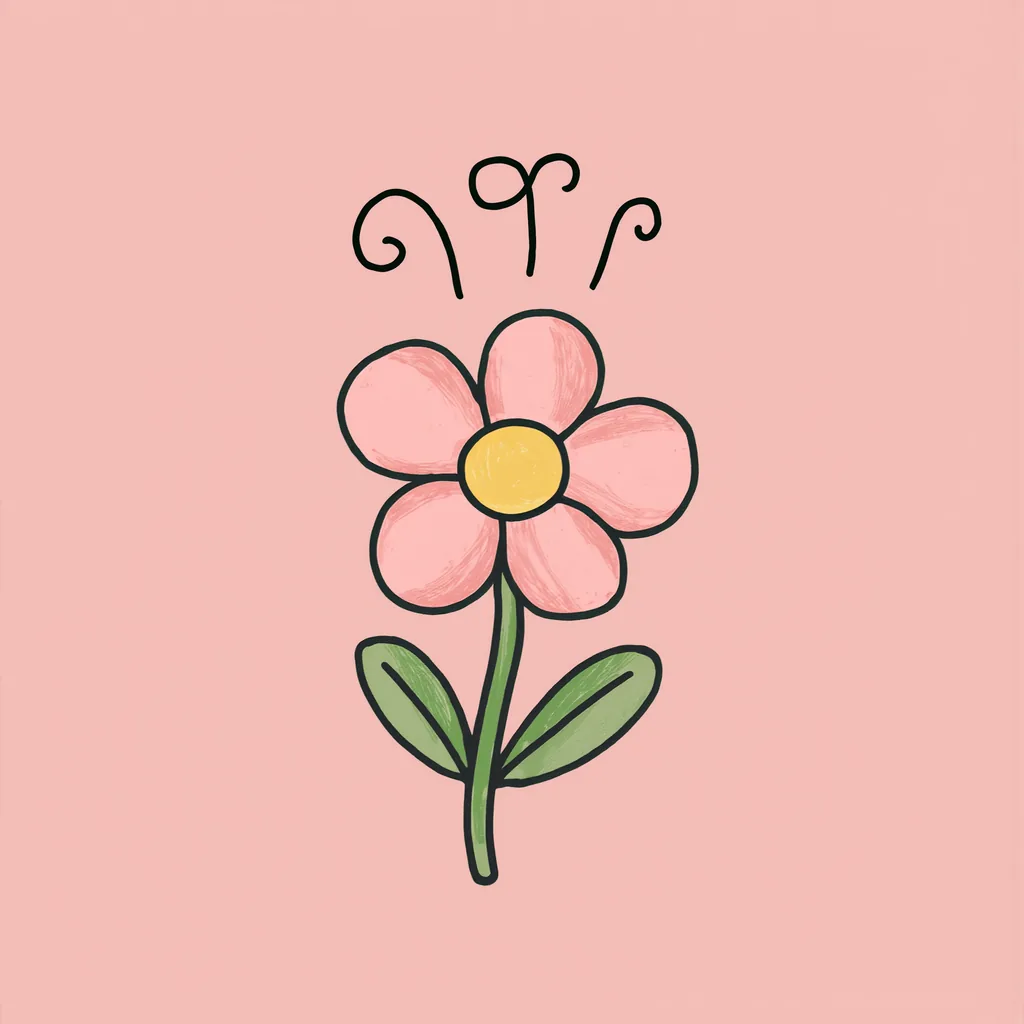 la fleur parfumée