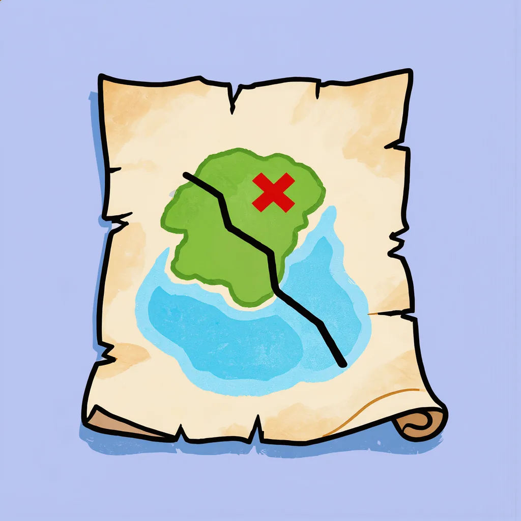 la carte au trésor