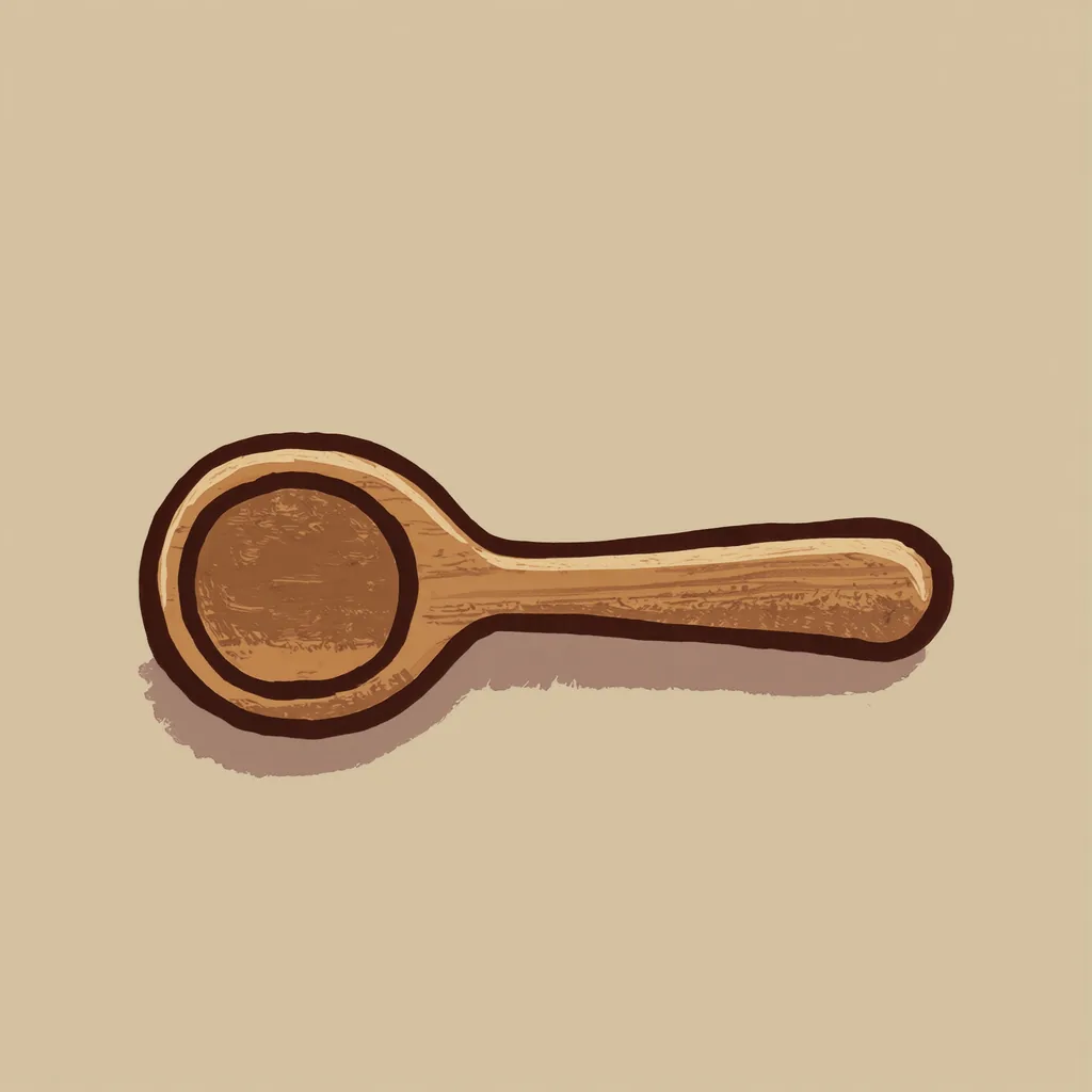 la cuillère en bois