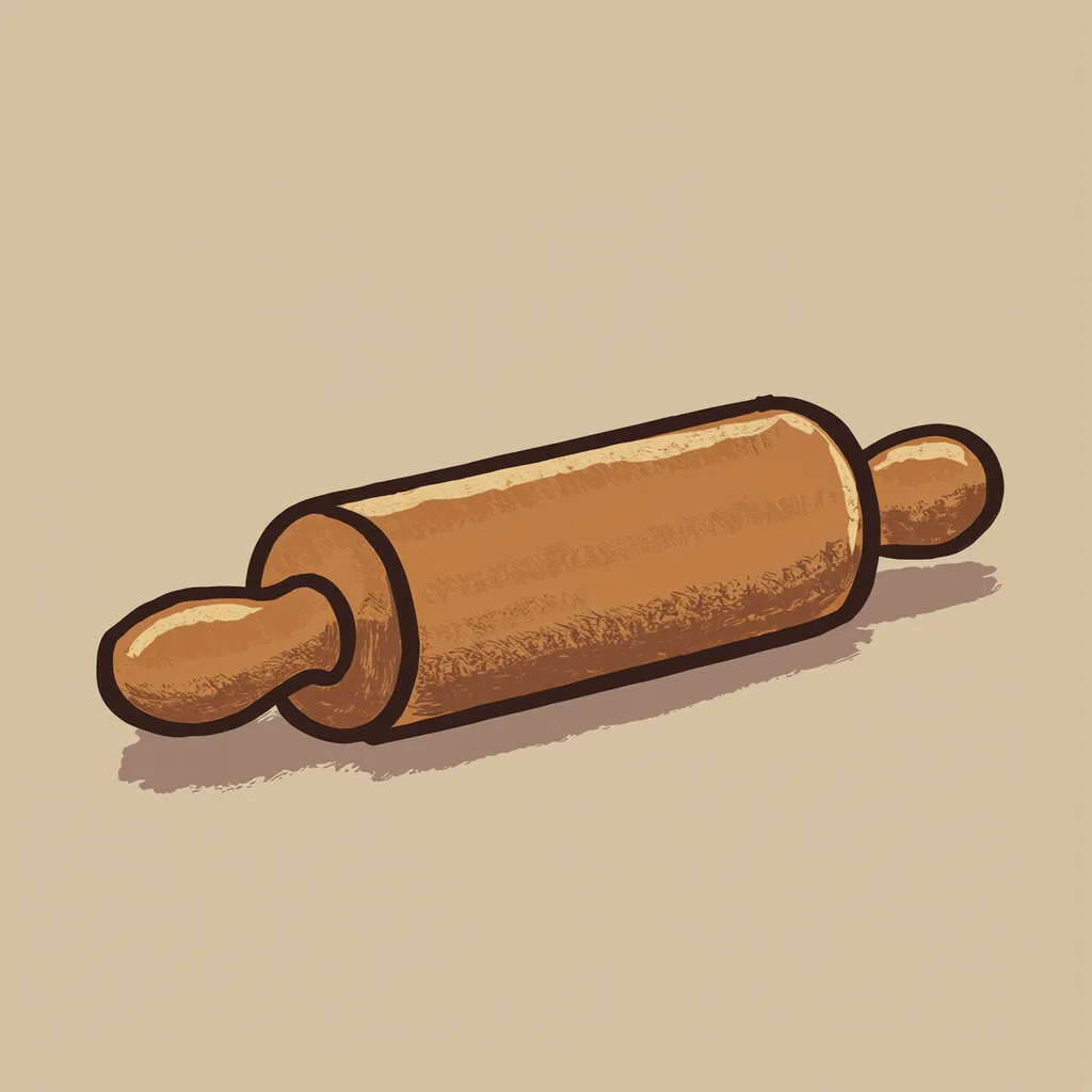 le rouleau à pâtisserie