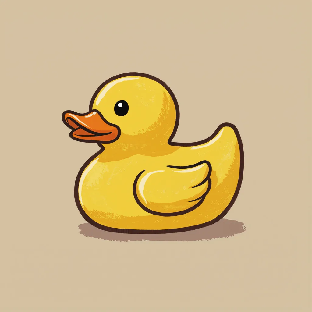 le canard de bain