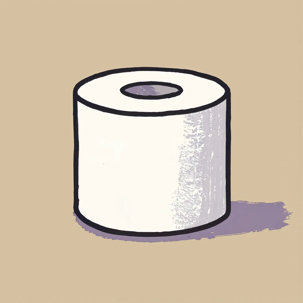 le papier toilette