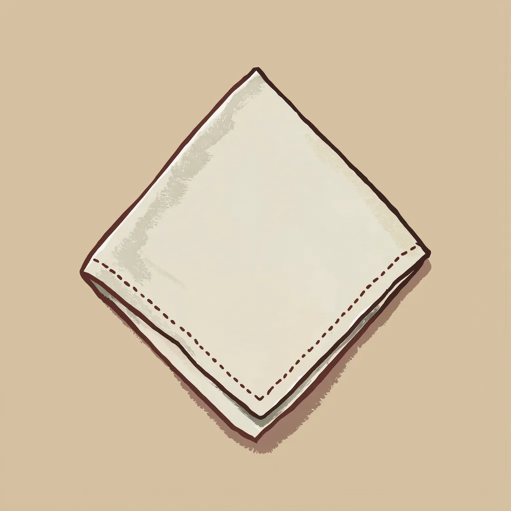 la serviette de table
