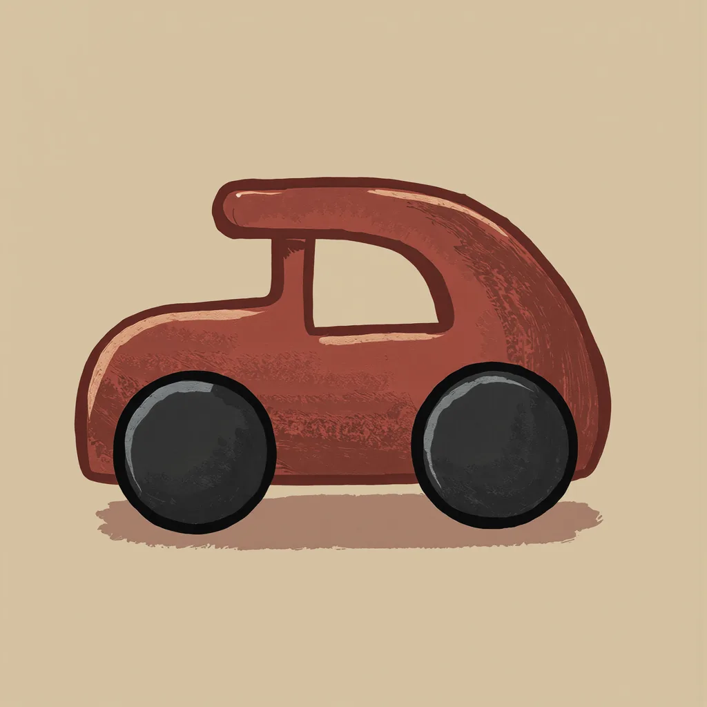 la voiture jouet