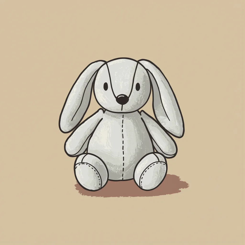la peluche lapin