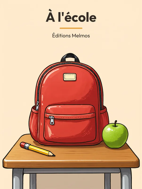 Couverture de À l'école
