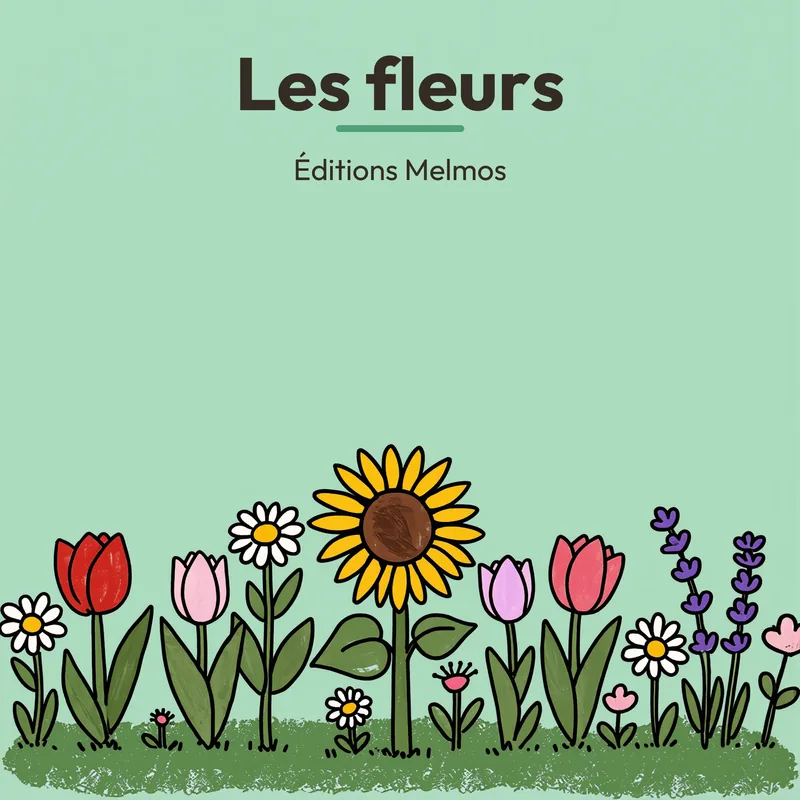Couverture de Les fleurs