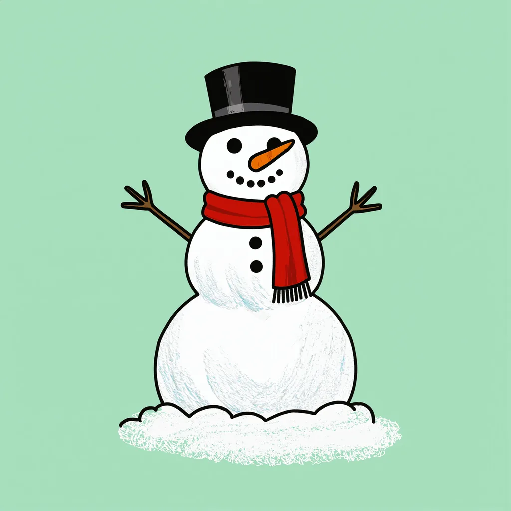 le bonhomme de neige