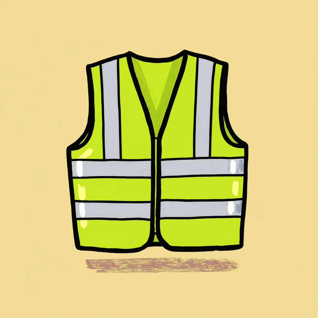 high visibility vest