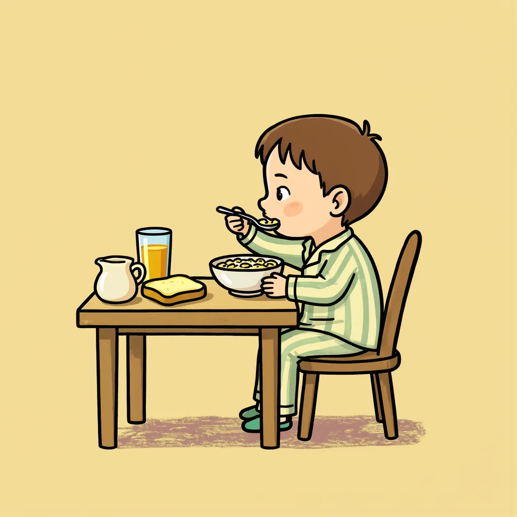 le petit-déjeuner