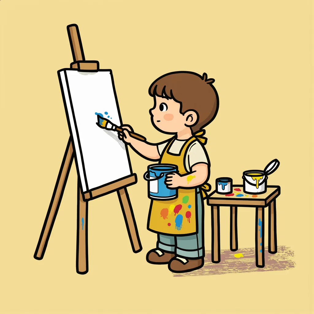 l'atelier peinture