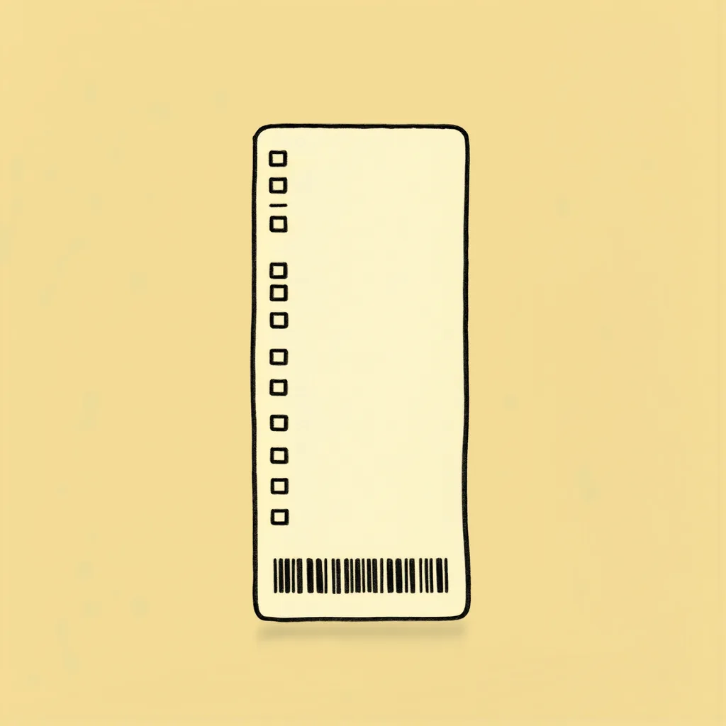 train ticket