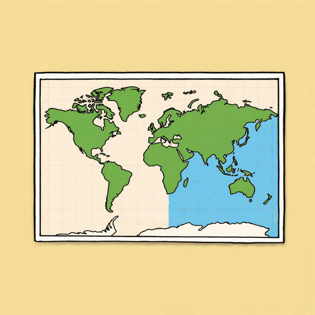 la carte du monde