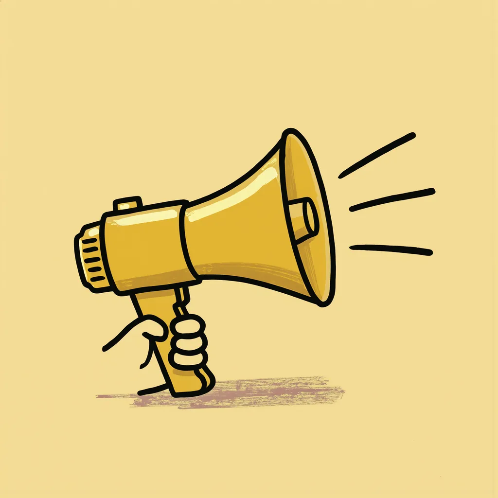 le mégaphone