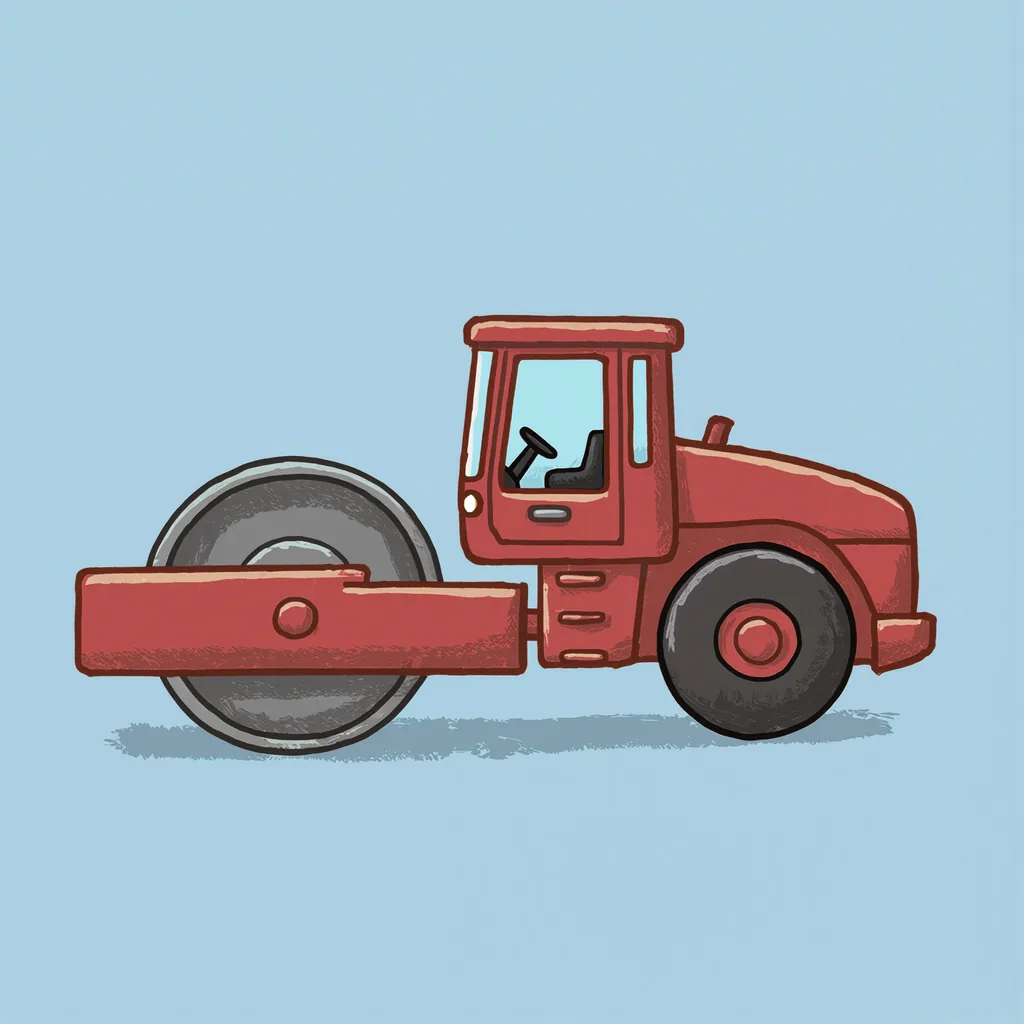 road roller