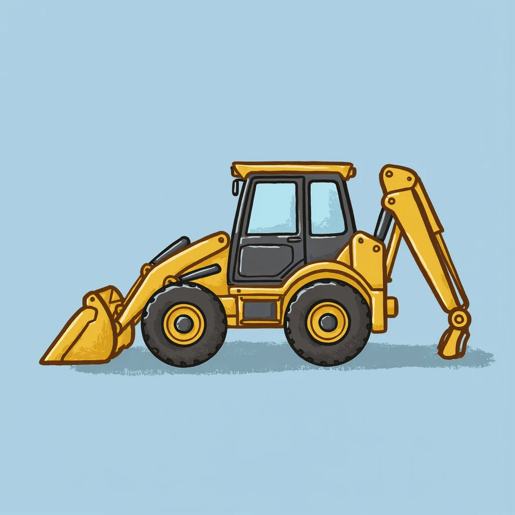 backhoe loader