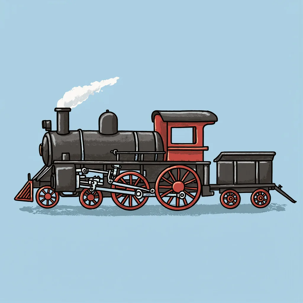 le train à vapeur