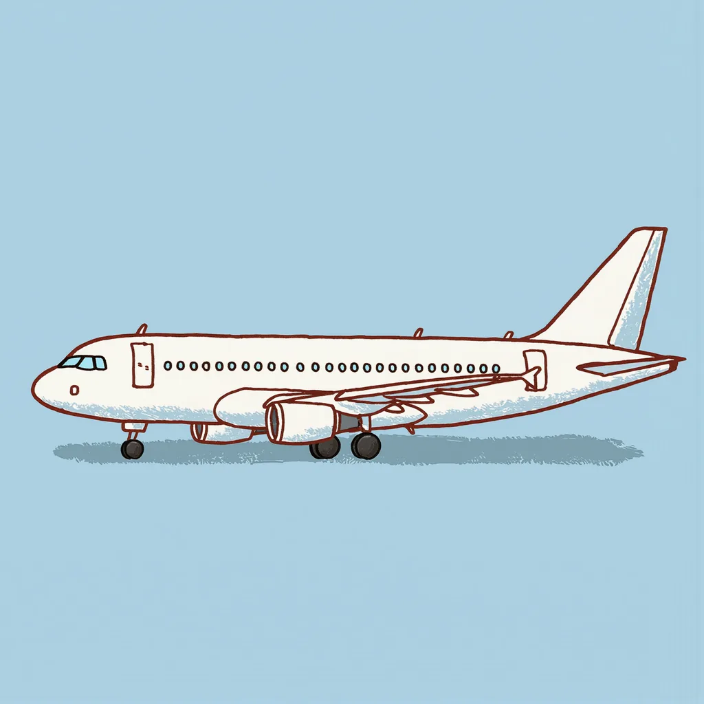 l'avion de ligne