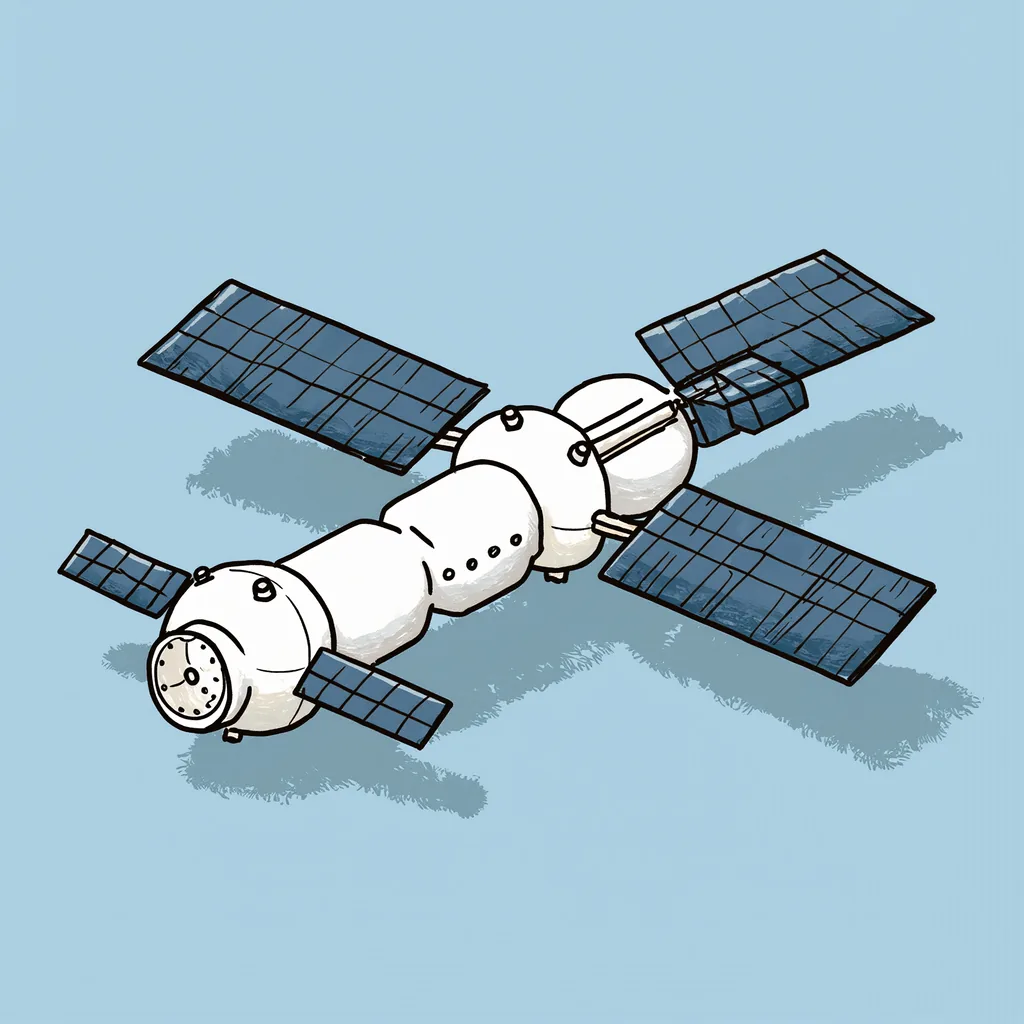 la station spatiale