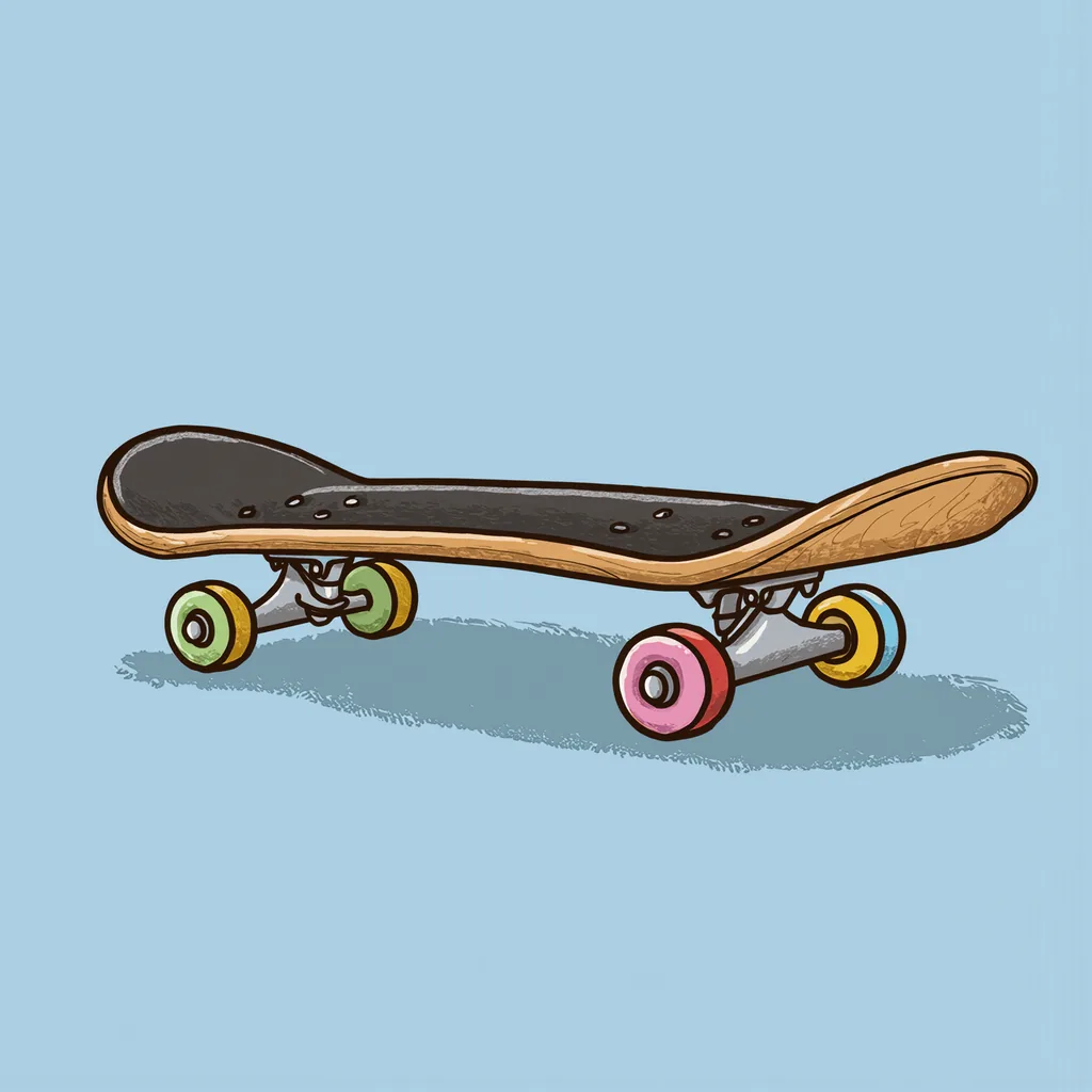 le skateboard