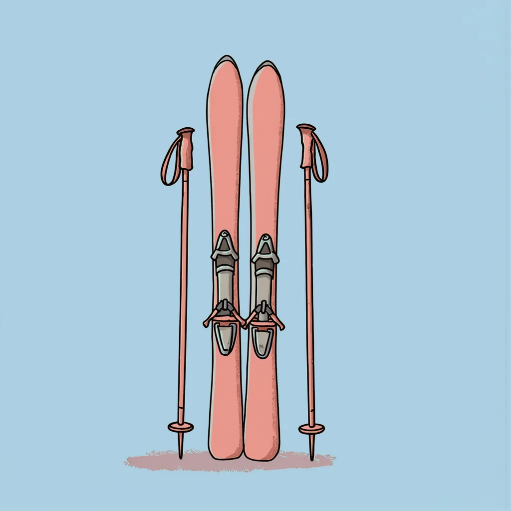 les skis