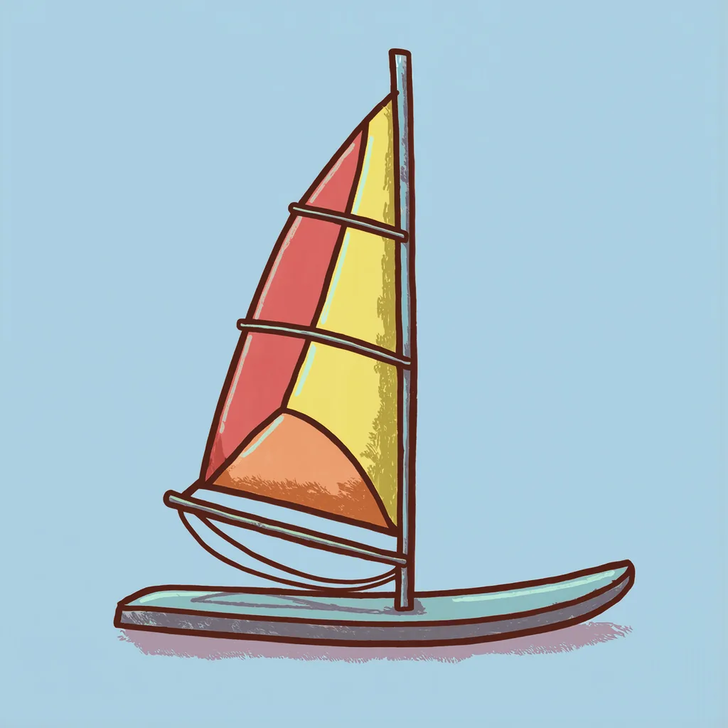 la planche à voile